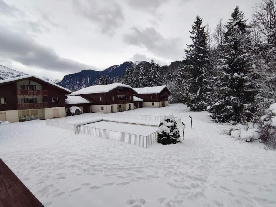 Samoens Residence Grand Tetras 4 Personnes Piscine 外观 照片